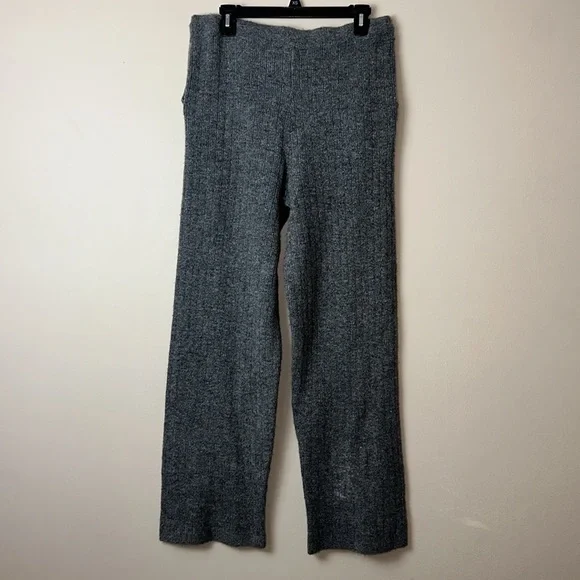 DKNY Knit Ribbed Wide Leg Loungewear Women's Pants Size Medium - Picture 7 of 7